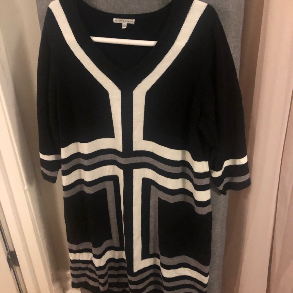 Striped Sweater Dress